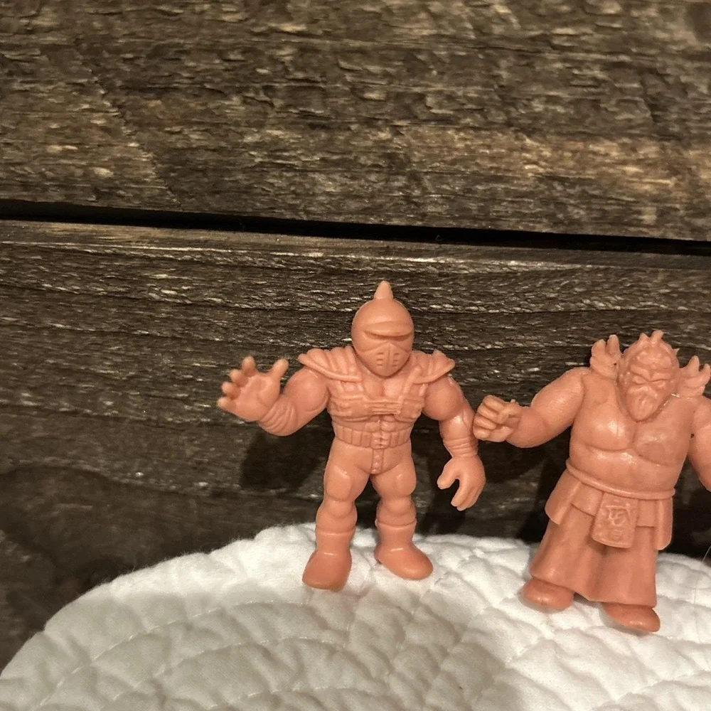 Kinkeshi Muscle Men‎ Rare Kinnikuman Bandai Soft Rubber Japan VTG